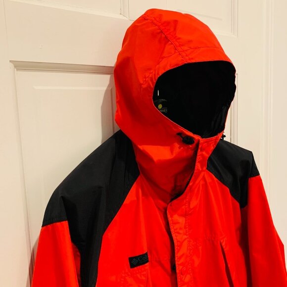 Vintage Columbia Sportswear Hiking Mountain Guide Rain Jacket Men’s Size Large - Picture 6 of 16